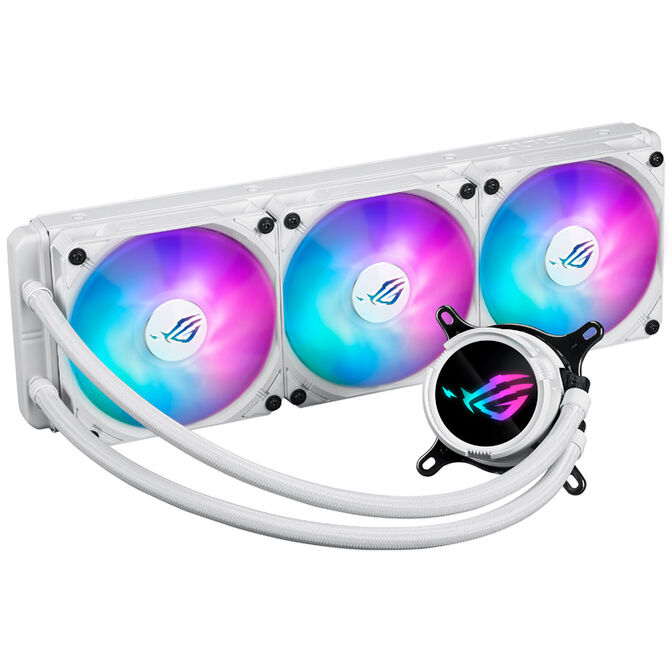 ASUS ROG STRIX LC III 360 ARGB AiO Wasserk&uuml;hlung - wei&szlig; image number 2