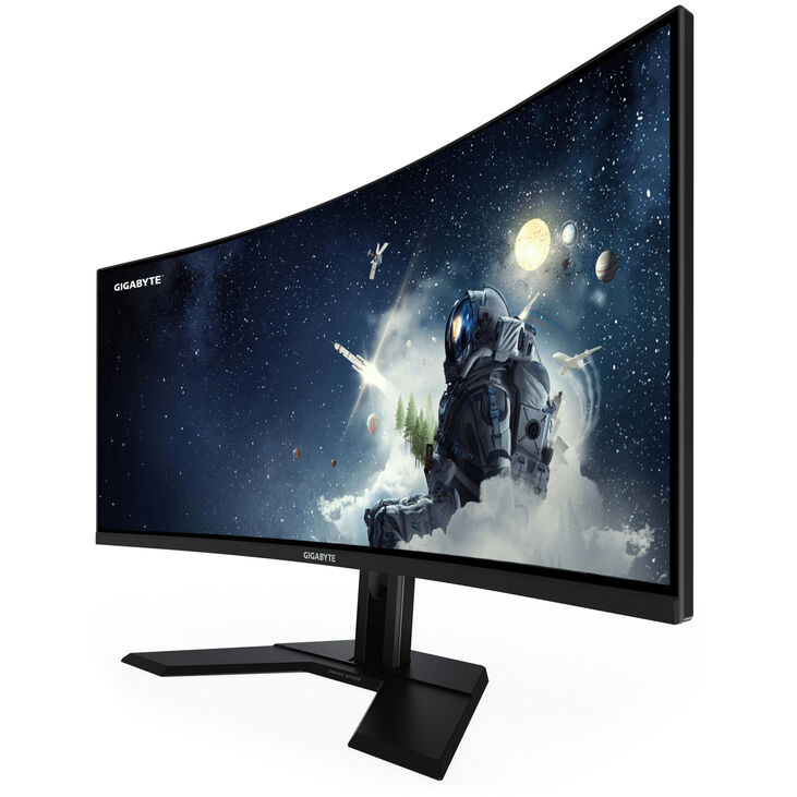 GIGABYTE G34WQCP, 34 inch Gaming Monitor, 180Hz, WQHD, VA, FreeSync Premium und G-SYNC Compatible image number 2