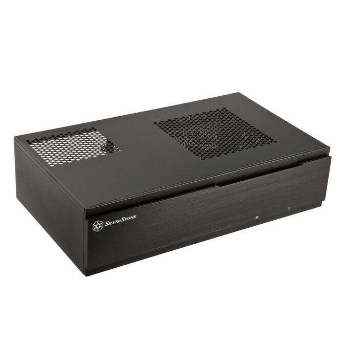 SilverStone SST-ML06B Milo HTPC Geh&auml;use - schwarz image number 0
