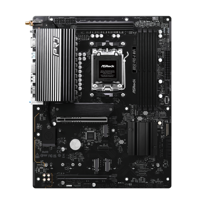 ASROCK B850 Pro-A WiFi motherboard, socket AM5, AMD B850, ATX, DDR5 image number 4