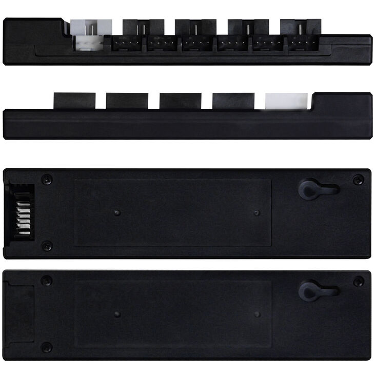 Lian Li EDGE HUB, 4x USB, 6x PWM - schwarz image number 1