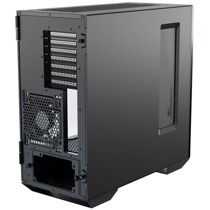 Seasonic SYNCRO Q704 PC Case, Mid Tower + SYNCRO DGC-750 Gold Power Supply - black image number 3