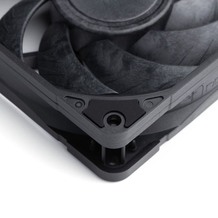 Noctua NA-IS1-12 chromax.black Abstandhalter für 120-mm-Lüfter - 2er Set image number 5