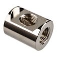 EK Water Blocks EK-Quantum Torque T- Splitter 3x G1/4 Zoll IG - Nickel image number null