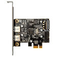 SilverStone SST-EC04-E PCIe-Karte f&uuml;r 2 int./ext. USB-3.0-Ports image number null