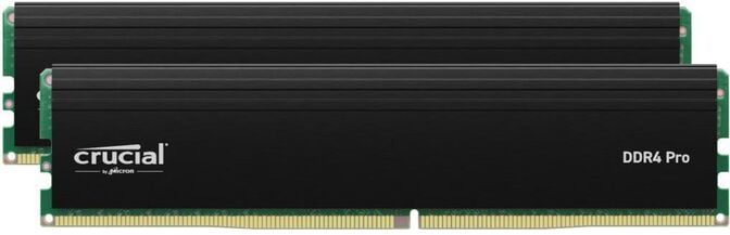 Crucial Pro DDR4-3200 RAM, CL22 - 32 GB Dual-Kit, schwarz image number 0
