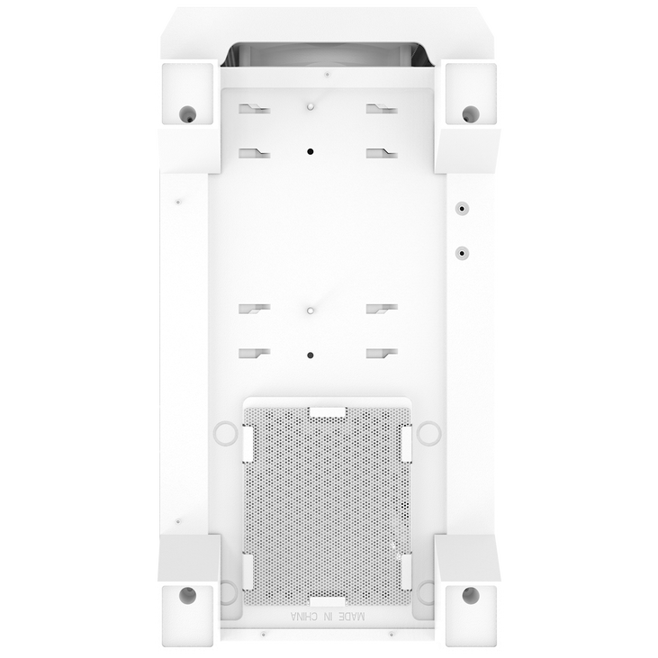 Montech AIR 100 LITE PC Case, Mid Tower, Micro-ATX, Tempered Glass - white image number 5