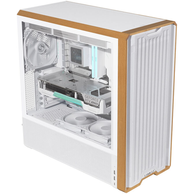 Lian Li Lancool 217 PC-Geh&auml;use, Midi-Tower, ATX, Tempered Glass - wei&szlig; image number 6