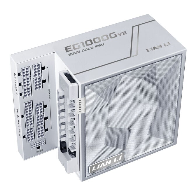 Lian Li EDGE Gold V2 Power Supply with EDGE Hub V2 - White, 1,000W image number 0