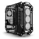 Alphacool Apex Pro Skeleton Case, Mid Tower, ATX, Distro Plate - Carbon/black