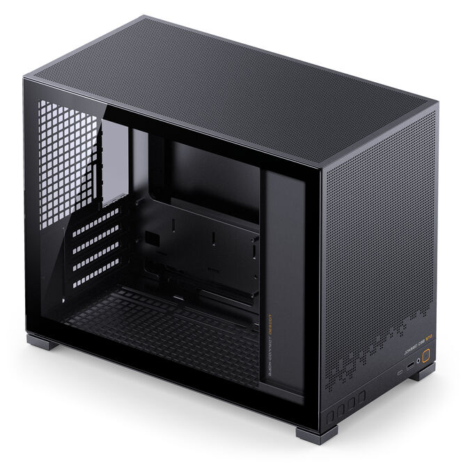 Jonsbo D32 STD Black PC-Geh&auml;use, Mini-Geh&auml;use, mATX, Tempered Glass - schwarz image number 1