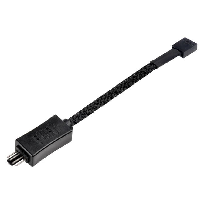 SilverStone Fan Hub 2x 10cm PWM - black image number 1