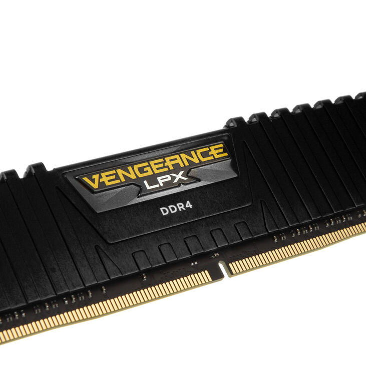 Corsair Vengeance LPX DDR4-3200 RAM, CL16, XMP - 32 GB Dual-Kit, schwarz image number 2