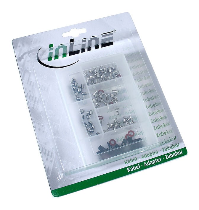 InLine PC-Schraubenset, 94-teilig image number 1