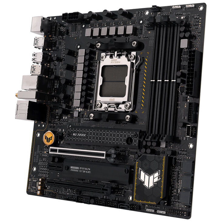 ASUS TUF Gaming B650M-Plus WiFi Mainboard, Sockel AM5, AMD B650, ATX, DDR5 image number 5