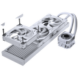 PHANTEKS Glacier One 420D30 X2 DRGB AiO Water Cooling - 420mm, white image number null