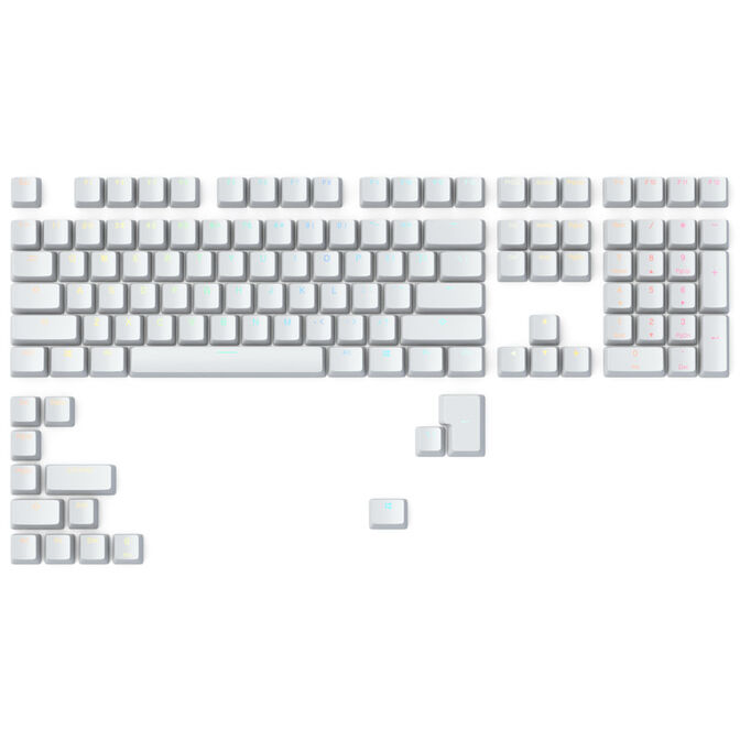 Glorious GMMK ABS Doubleshot V2 USA Base Kit - White image number 0