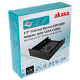 Akasa mounting frame 5.25 inch to 2.5/3.5 inch, SSD/HDD adapter image number null