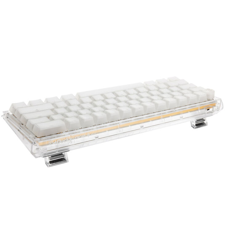Ducky One 3 Aura White Mini Gaming Keyboard, RGB LED - MX-Silent-Red (US) image number 2