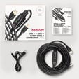 AXAGON ADR-210B aktives USB 2.0 Verbindungskabel, USB-A auf USB-B - 10m image number null