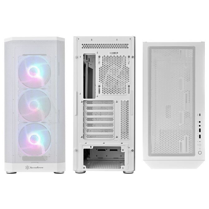 Silverstone FARA 514X Midi-Geh&auml;use - Wei&szlig; image number 1