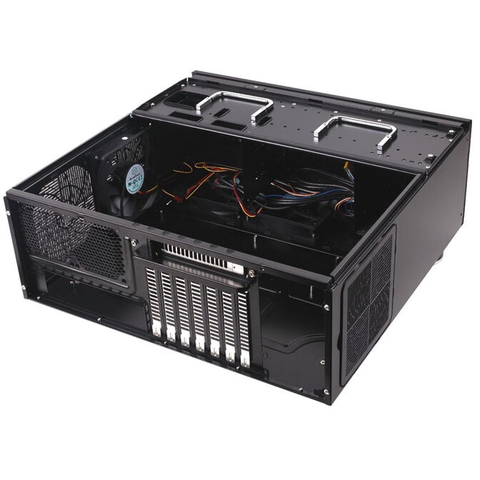 SilverStone SST-GD07B-C - Grandia Airflow Desktop, USB-C - black image number 6