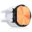 Jonsbo TH-240 AiO Wasserk&uuml;hlung, ARGB, Segmentanzeige - 240mm, wei&szlig; image number null