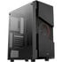 Aerocool Menace Saturn FRGB Midi-Tower, Tempered Glass - schwarz image number null