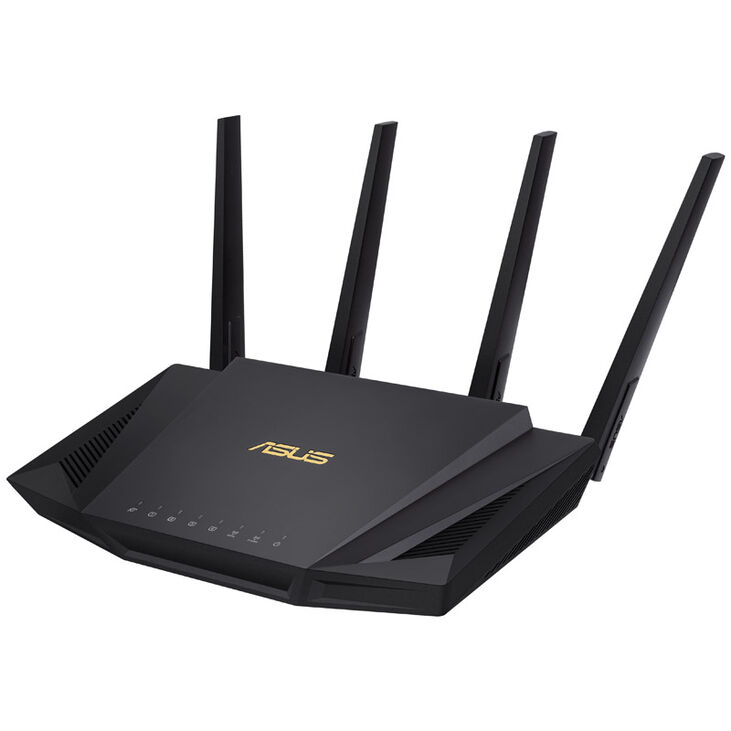 ASUS RT-AX58U WLAN-Router, Gigabit Ethernet, Dual-Band image number 1