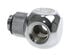 Bitspower Adapter T-Splitter G1/4 Zoll AG auf 2x G1/4 Zoll IG - drehbar, silber glänzend image number null
