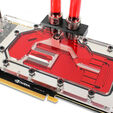 EK Water Blocks EK-CryoFuel Premix, Blood Red - 1000ml image number null