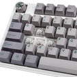 Ducky One 3 Mist Grey Gaming Tastatur, RGB LED - MX-Ergo-Clear (US) image number null
