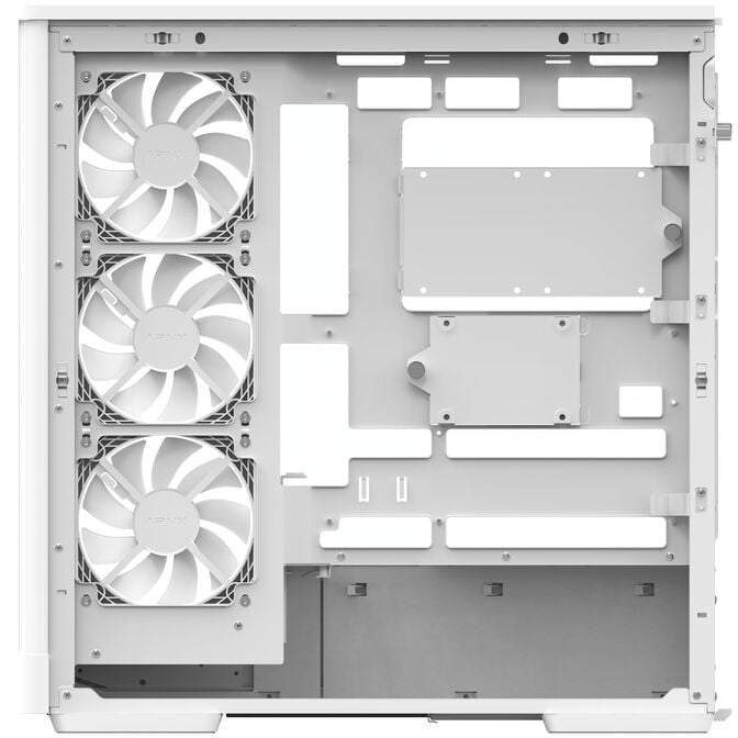 Aerocool P500A PC-Geh&auml;use, Midi-Tower, ATX, Tempered Glass, RGB - wei&szlig; image number 9