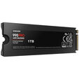 Samsung 990 PRO Series NVMe SSD, PCIe 4.0 M.2 Type 2280, with heatsink - 1 TB image number null