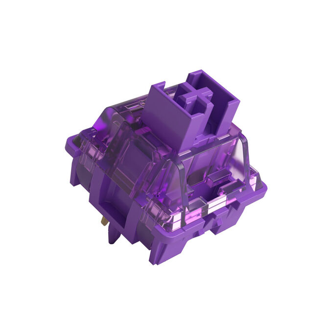 AKKO V3 Pro Lavender Purple Switch, mechanisch, 5-Pin, taktil, MX-Stem, 40g - 45 St&uuml;ck image number 5