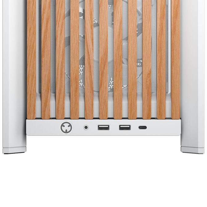 Corsair FRAME 4000D RS Wood PC Case, Mid Tower, E-ATX - Wood, white image number 9