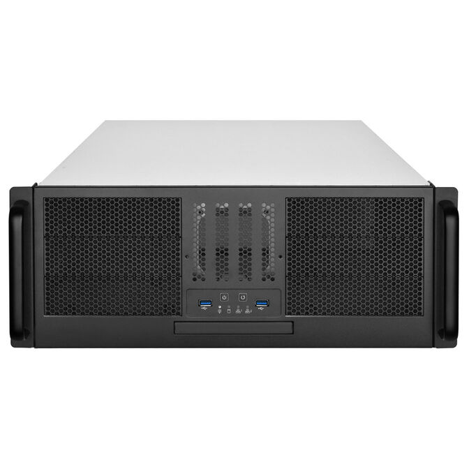 SilverStone SST-RM41-506 Rackmount Server - 4U - schwarz image number 1