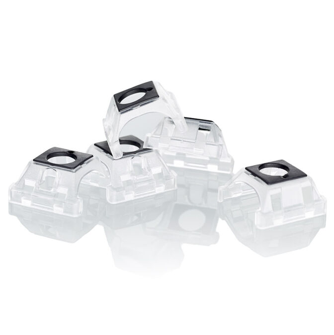 GMK QMX Clip, noise reduction - 110 pieces, PCB mount image number 0