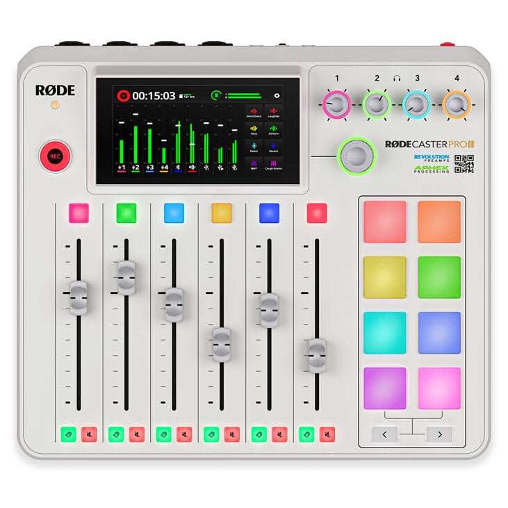 Rode Rodecaster Pro II - Audio Production Studio, weiß image number 1
