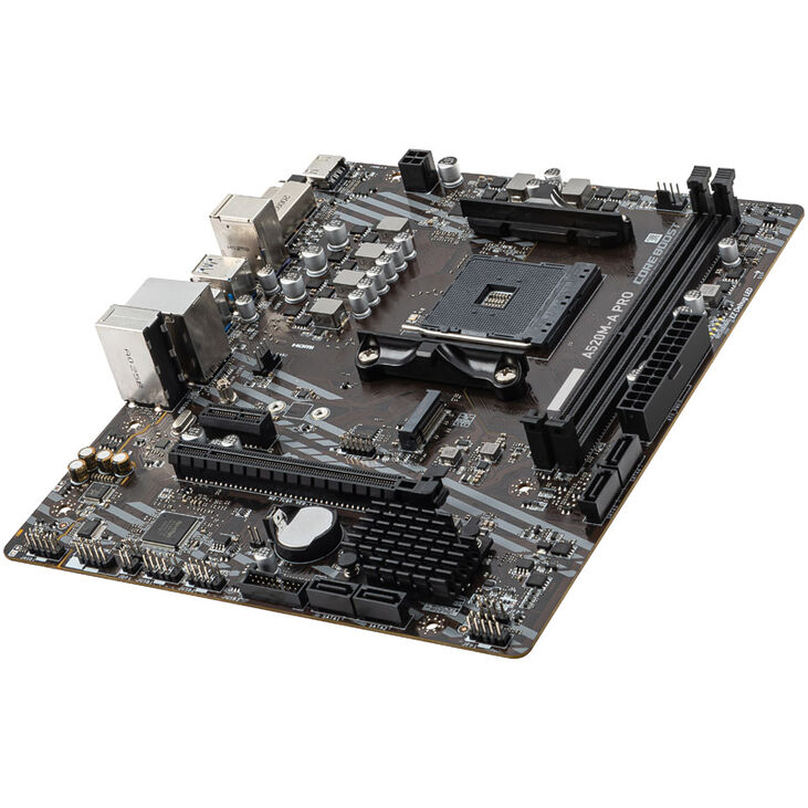 MSI A520M-A Pro motherboard, Socket AM4, AMD A520, Micro-ATX, DDR4 image number 4