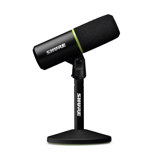 Shure MV6 USB Gaming Microphone, USB-C - black image number 0