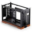 Jonsbo T9 Black PC Case, Mini Case, ITX, PCIe 5.0 Riser Cable - Black image number null