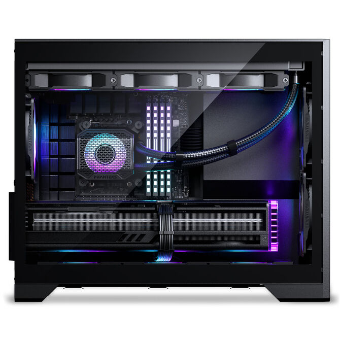 Phanteks XT M3 PC-Geh&auml;use, Mini-Geh&auml;use, mATX, RGB, Tempered Glass - inklusive 3x 120-mm-L&uuml;fter, schwarz image number 8