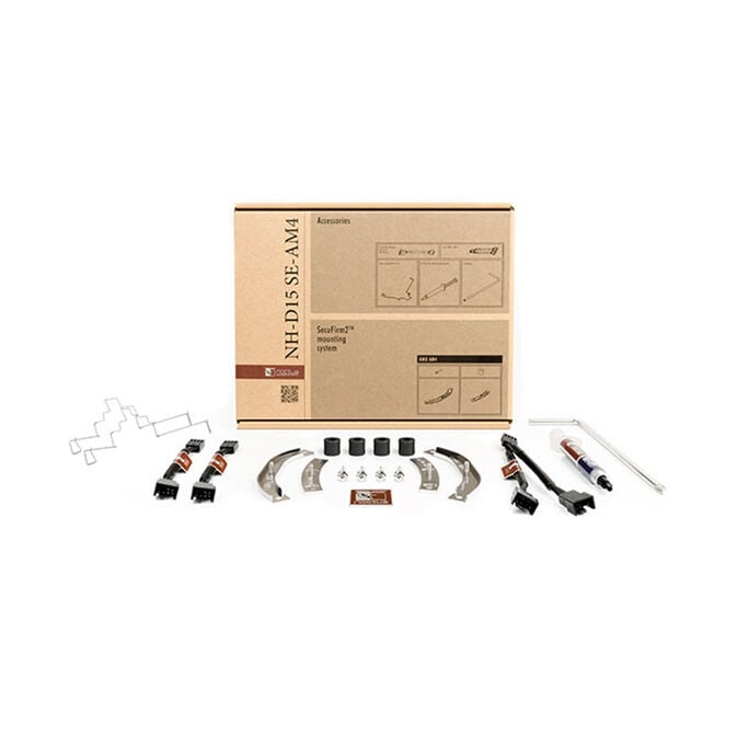 Noctua NH-D15 SE-AM4 CPU Cooler - 140/140mm image number 4