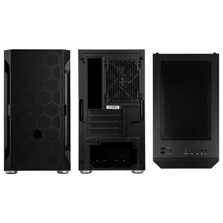 SilverStone Fara H1M Micro-ATX Gehäuse - schwarz image number 3