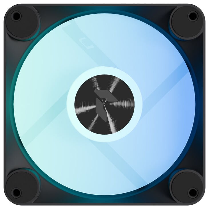 APNX FP1-RQ PWM-Lüfter, Reversed, RGB - schwarz, 120mm image number 2
