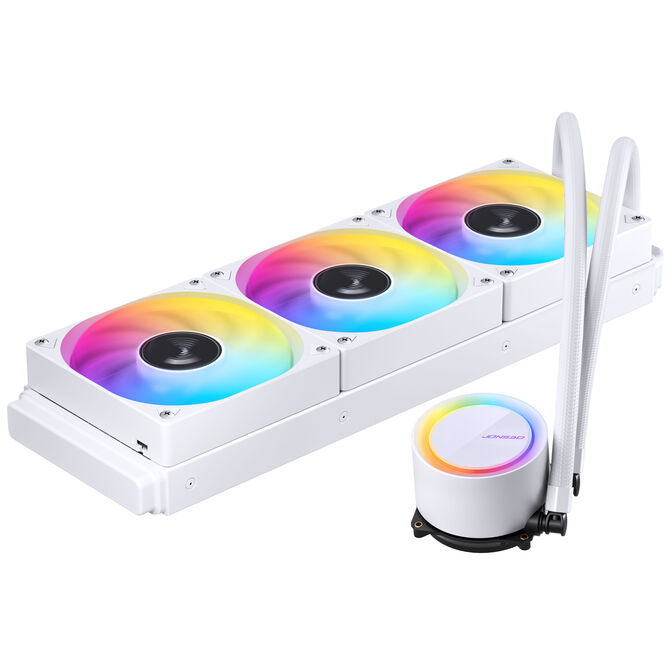 Jonsbo TG-360 AiO Wasserk&uuml;hlung, ARGB - 360mm, wei&szlig; image number 4