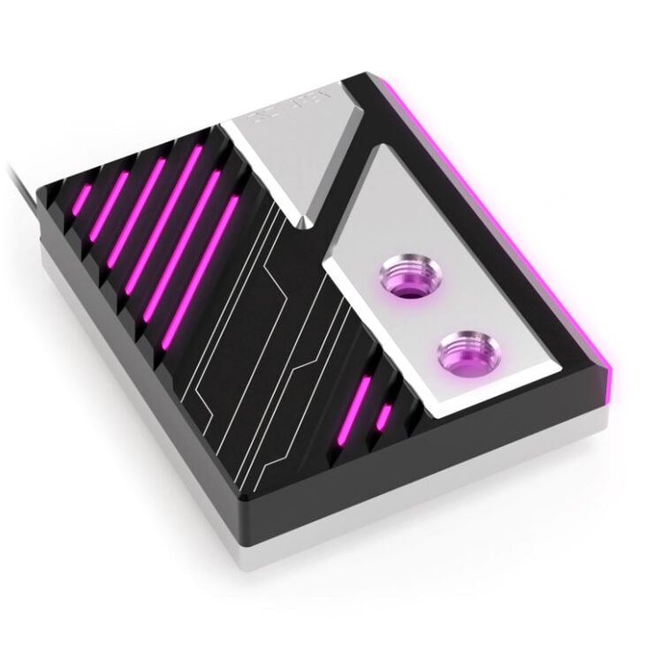 Alphacool Apex 1 CPU cooler, AM5 socket, ARGB - black image number 1