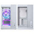 Phanteks XT V3 PC Case, Mini Case, mATX, Tempered Glass - including 3x 120mm Fans, White image number null