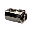 EK Water Blocks EK-Torque Adapter 90 Degree G1/4 inch Male to G1/4 inch Female - Rotatable, nickel silver image number null